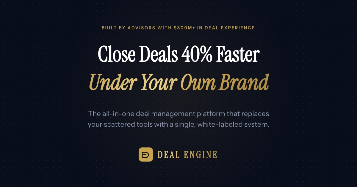 Deal Engine: Close Deals 40% Faster Under Your Own Brand